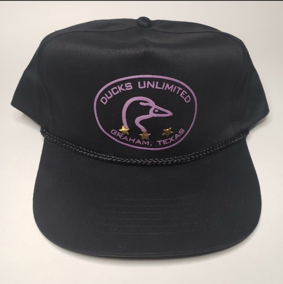R.C.C. 80330 Other - Vintage Ducks Unlimited Black/Purple Snapback hat/cap